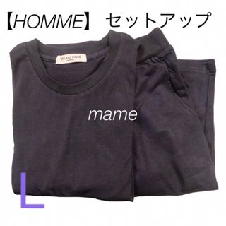 ジェラートピケ(gelato pique)の定価以下!!未使用✨️HOMME Тシャツ＆ハーフパンツ☆Lサイズ(ルームウェア)