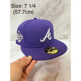 ニューエラー(NEW ERA)のNewera 59fifty アトランタブレーブス ワールドシリーズ キャップ(キャップ)