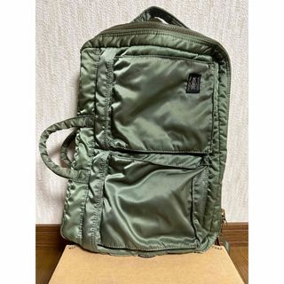 ポーター(PORTER)のPORTER ポーター タンカー 2way リュック ビジネスバッグ グリーン(ビジネスバッグ)