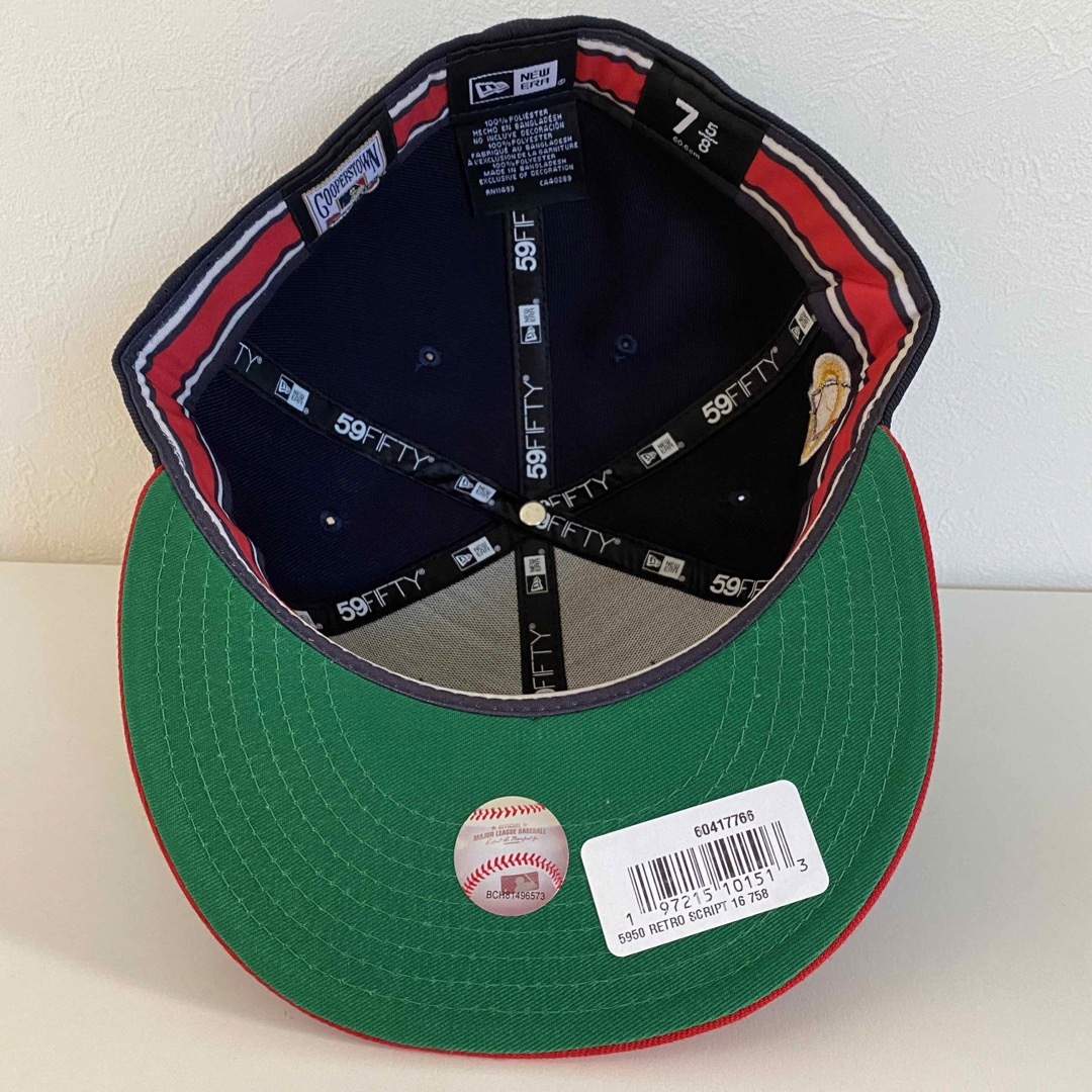 New Era Cap 5/8 ツバ裏グリーン ニューエラ エンゼルス キャップ