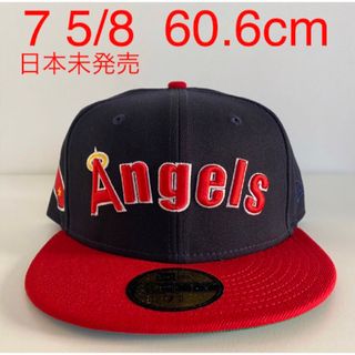 ニューエラー(NEW ERA)のNew Era Cap 5/8 ツバ裏グリーン ニューエラ エンゼルス キャップ(キャップ)