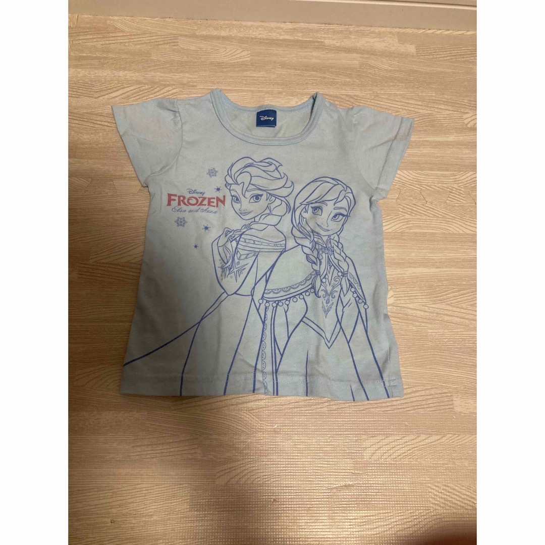 ディズニー　アナと雪の女王　Tシャツ　子ども　エルサ キッズ/ベビー/マタニティのキッズ服女の子用(90cm~)(Tシャツ/カットソー)の商品写真