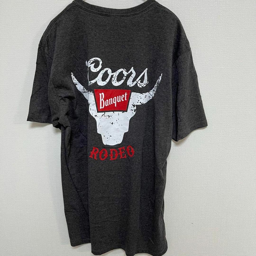 クアーズ　coors アメリカ　ビール　ロゴ　企業　Tシャツ　丸胴　L | フリマアプリ ラクマ