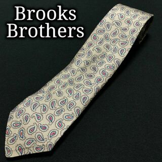 ブルックスブラザース(Brooks Brothers)のブルックスブラザーズ ペイズリー グレー ネクタイ A105-R21(ネクタイ)