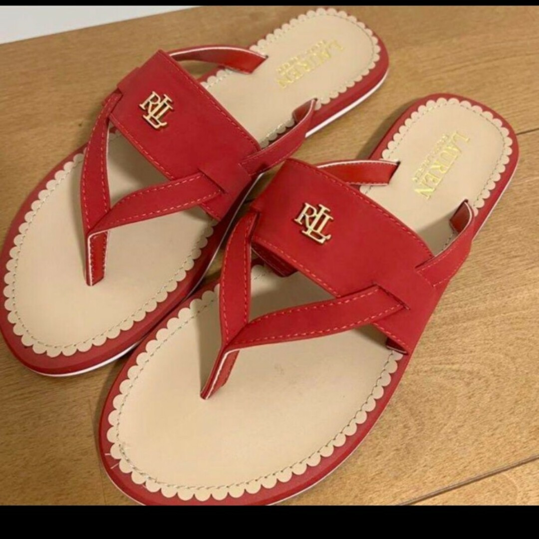 Ralph Lauren(ラルフローレン)のラルフローレン　サンダル　Rosalind Thong Sandals レディースの靴/シューズ(サンダル)の商品写真