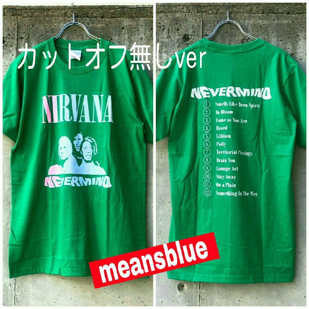 ONE OK ROCK - XL/ nirvana nevermind ロックT緑の通販 by mbluetokyo ...