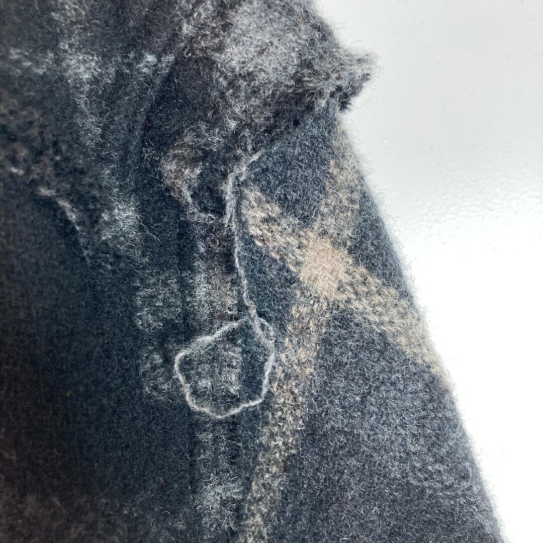 LGB(ルグランブルー)の★ルグランブルー CPO ウール チェック シャツ ジャケット ブラック×グレー メンズのジャケット/アウター(その他)の商品写真