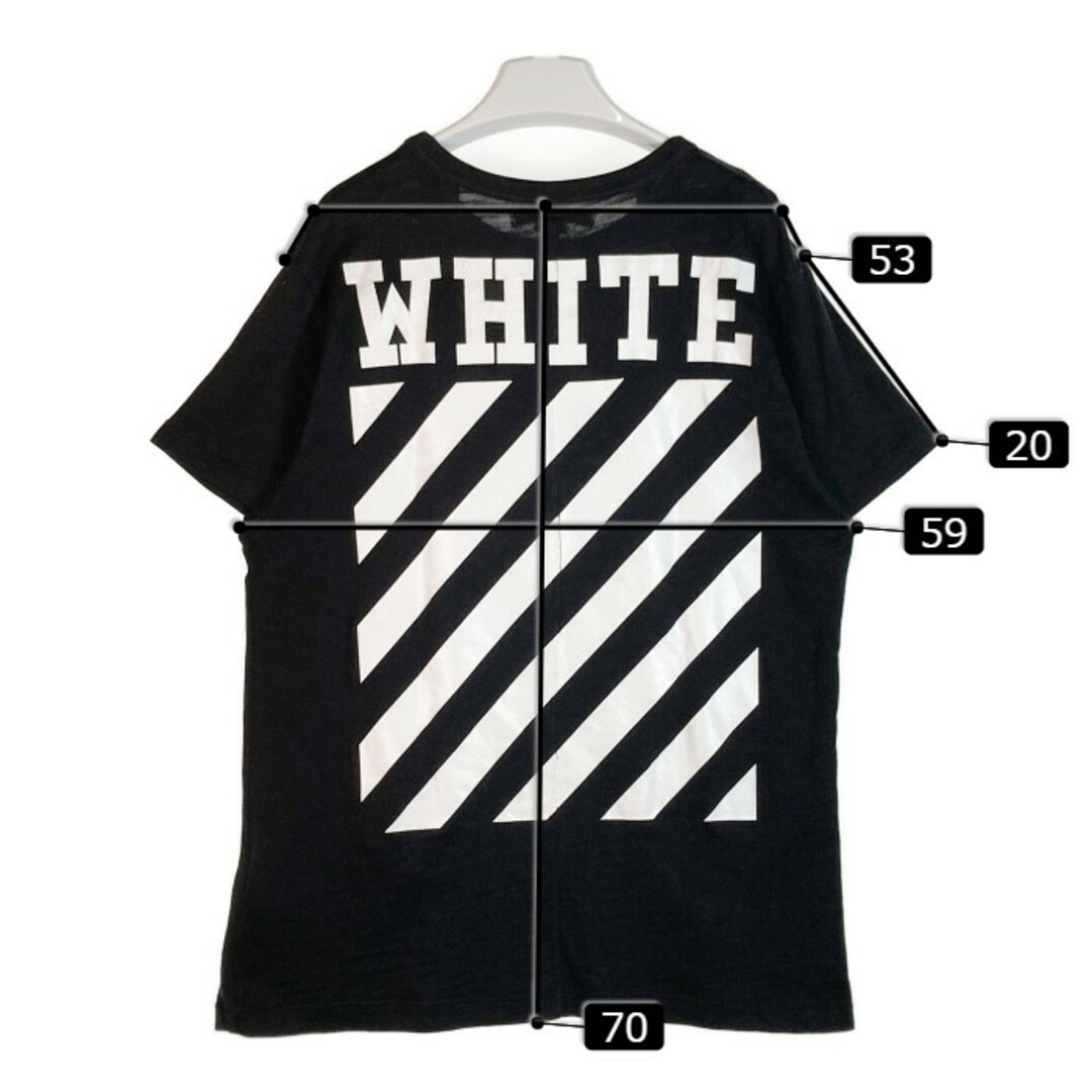 OFF-WHITE オフホワイト Tシャツ グラフィック プリント クルーネックT ...