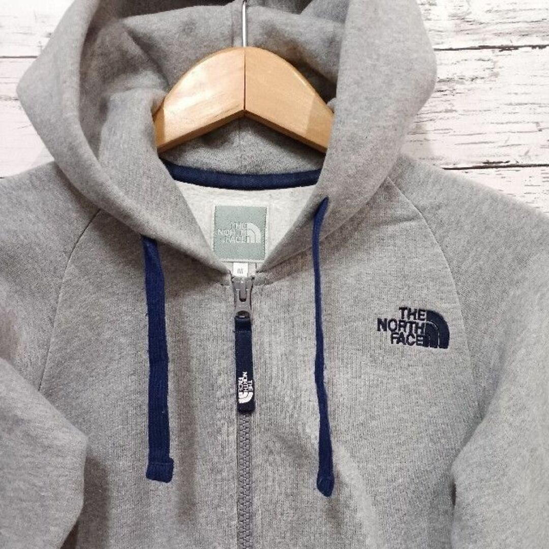 THE NORTH FACE パーカー　定番　グレー　レディースLサイズ　美品