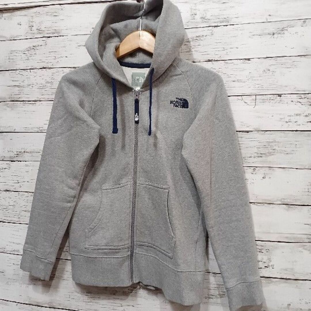 THE NORTH FACE パーカー　定番　グレー　レディースLサイズ　美品