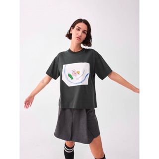 プランシー(Plan C)のPLAN C プランシー 限定Tシャツ Sサイズ グリーン(Tシャツ(半袖/袖なし))