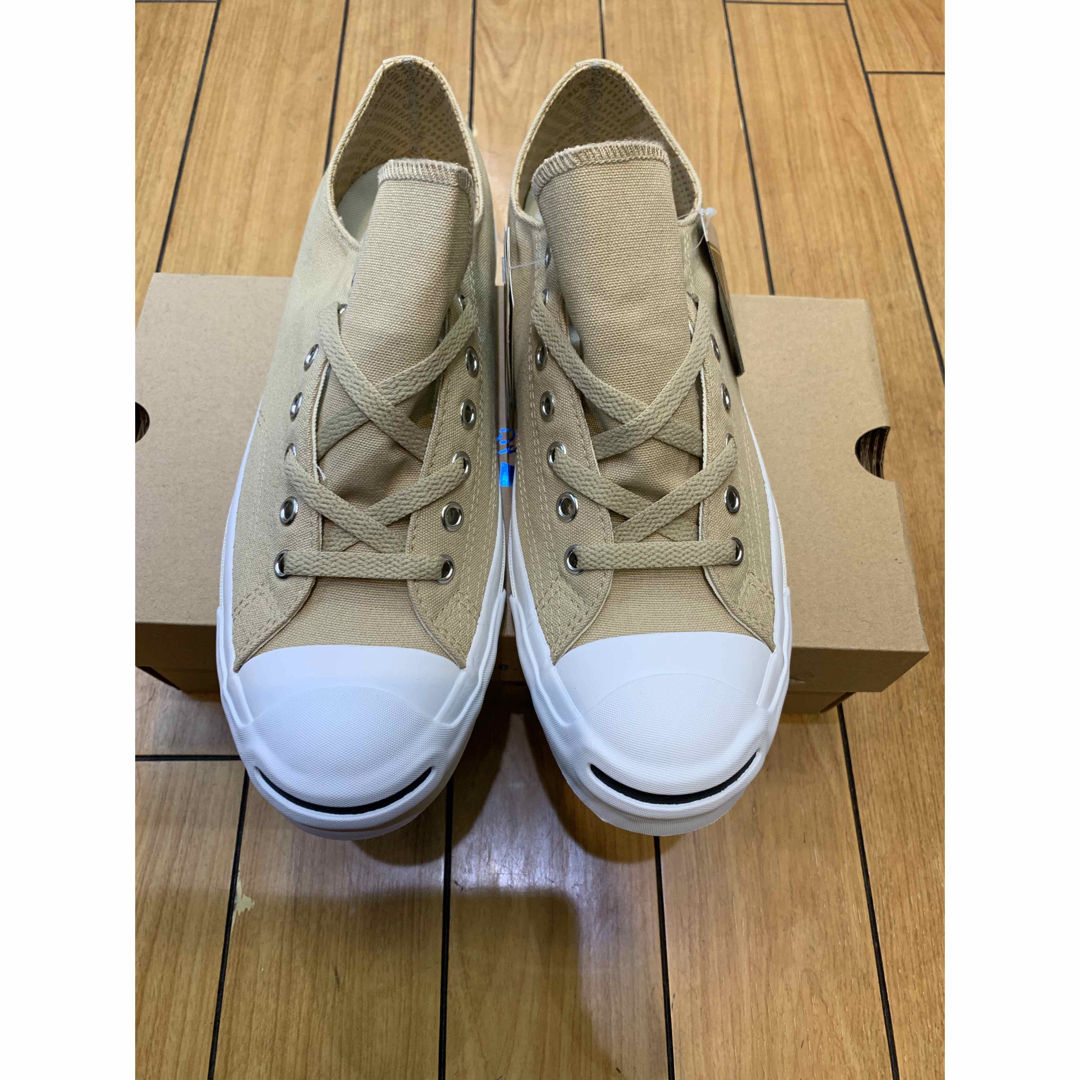 CONVERSE(コンバース)の☆新品・防水☆コンバース　ジャックパーセル　ゴアテックス　ロー　ベージュ メンズの靴/シューズ(スニーカー)の商品写真