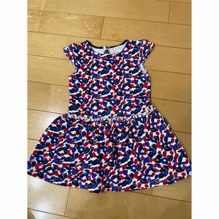 プチバトー(PETIT BATEAU)のプチバトー　ワンピース　6ans/116cm(ワンピース)