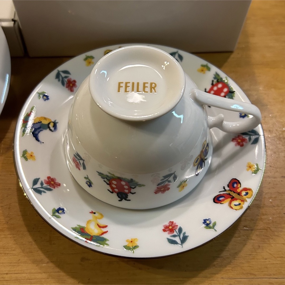 ♡みい様専用♡ フェイラー ハイジドット カップ&ソーサー ケーキ皿 セット ♡みい様専用♡ フェイラー ハイジドット カップ&ソーサー ケーキ皿 セット