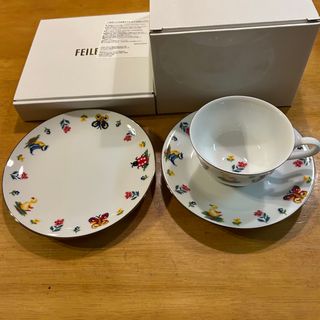 フェイラー(FEILER)の♡みい様専用♡ フェイラー　ハイジドット カップ&ソーサー ケーキ皿 セット(食器)