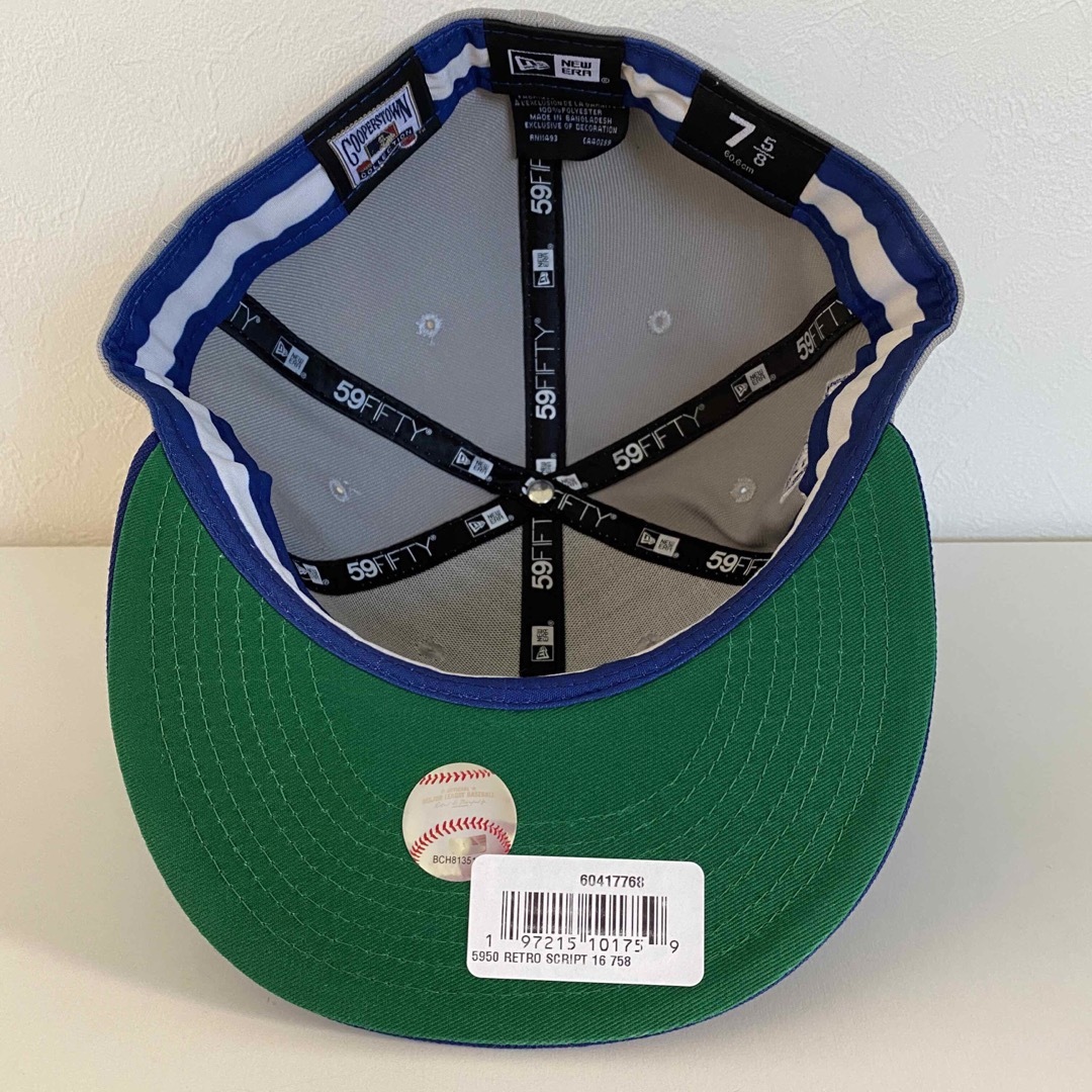 New Era Cap 5/8 ツバ裏グリーン ニューエラ ドジャース キャップ