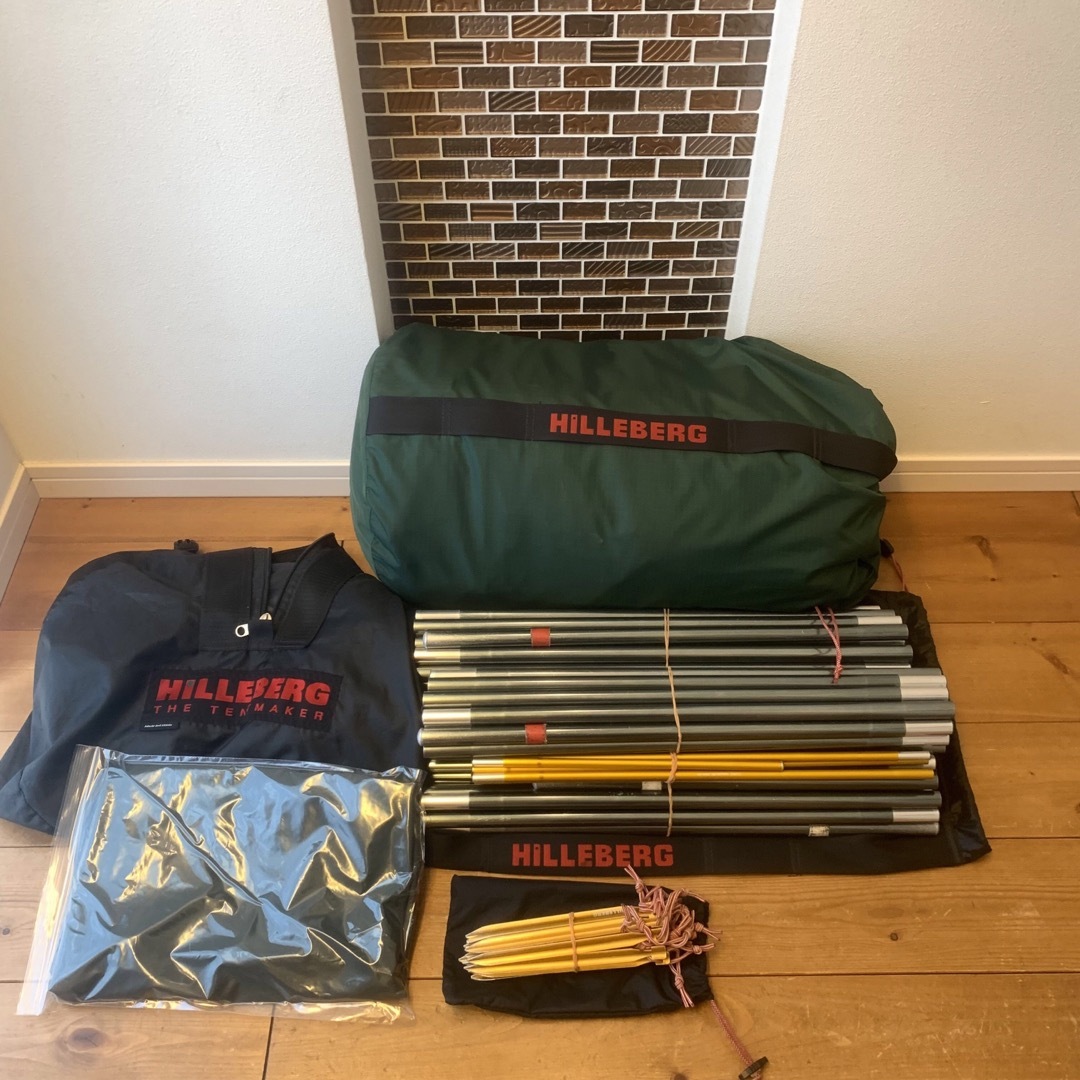 HILLEBERG(ヒルバーグ)のアトラス Hilleberg atlas ヒルバーグ ドームテント グリーン 緑 スポーツ/アウトドアのアウトドア(テント/タープ)の商品写真