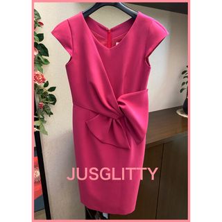 ジャスグリッティー(JUSGLITTY)の最終お値下げです‼️ＪＵＳＧＬＩＴＴＹ      ワンピース(ひざ丈ワンピース)