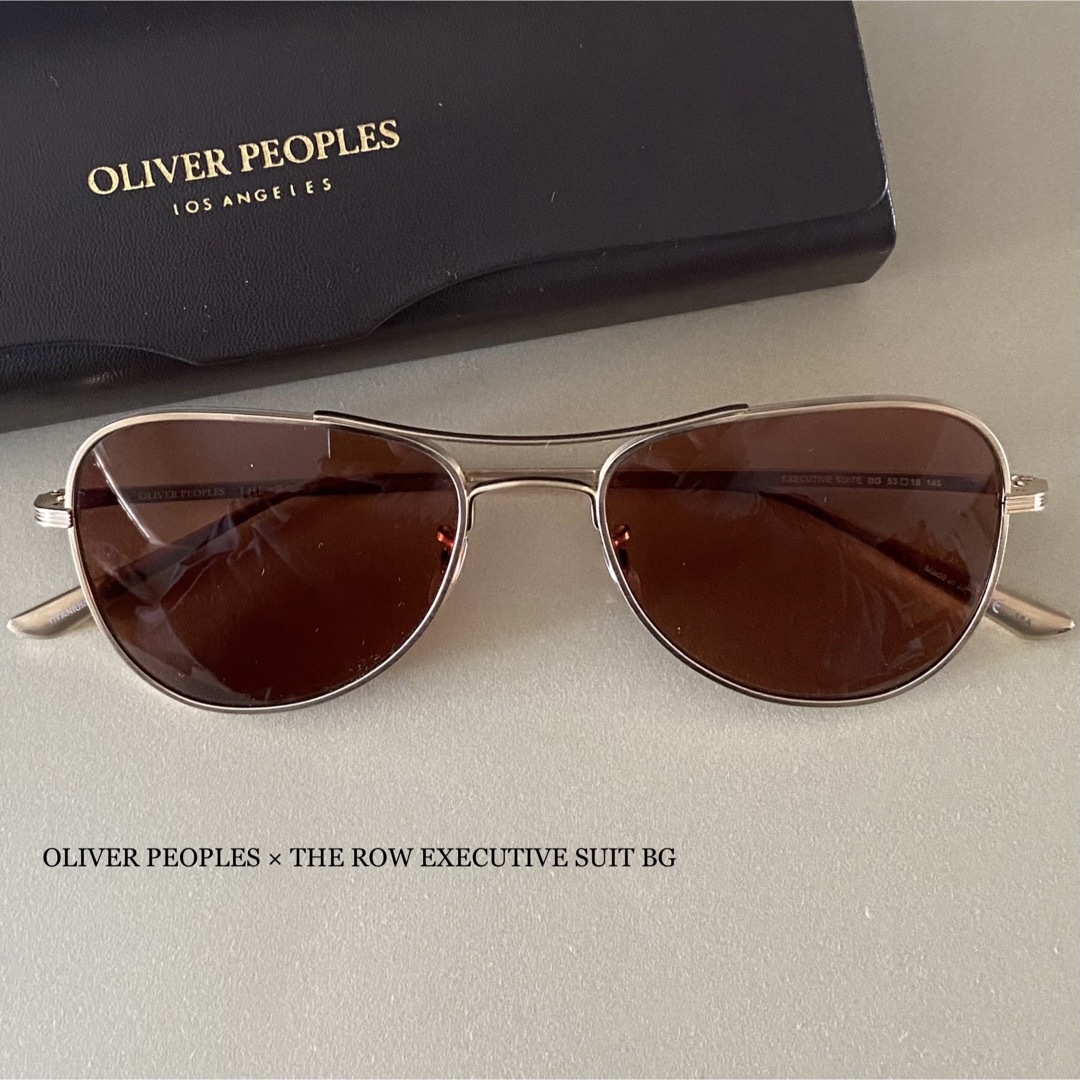OV194 新品 OLIVER PEOPLES × THE ROW サングラスファッション小物