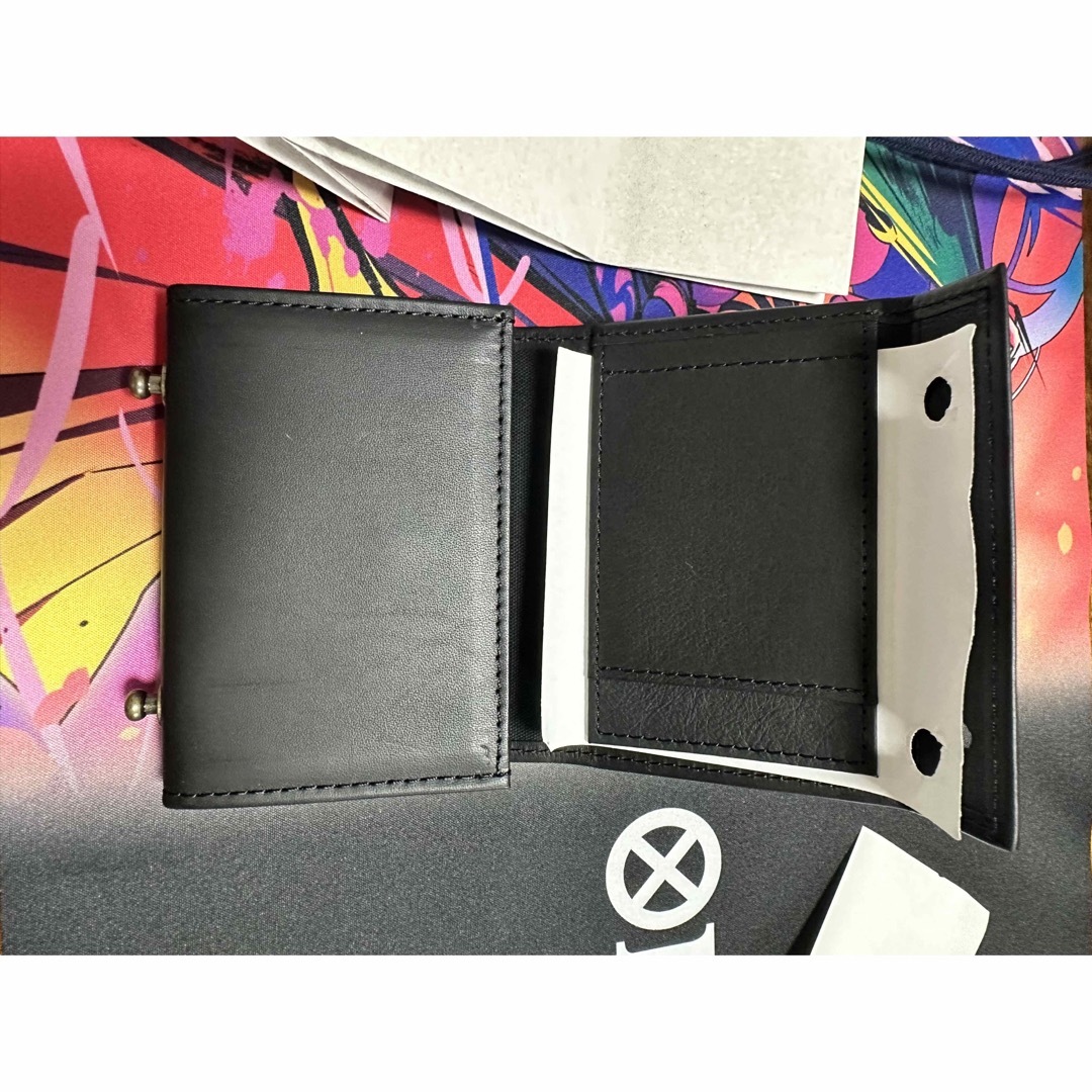 新品未使用　エムピウ二つ折リ財布　P25 m+black  MF2p25_blk メンズのファッション小物(折り財布)の商品写真