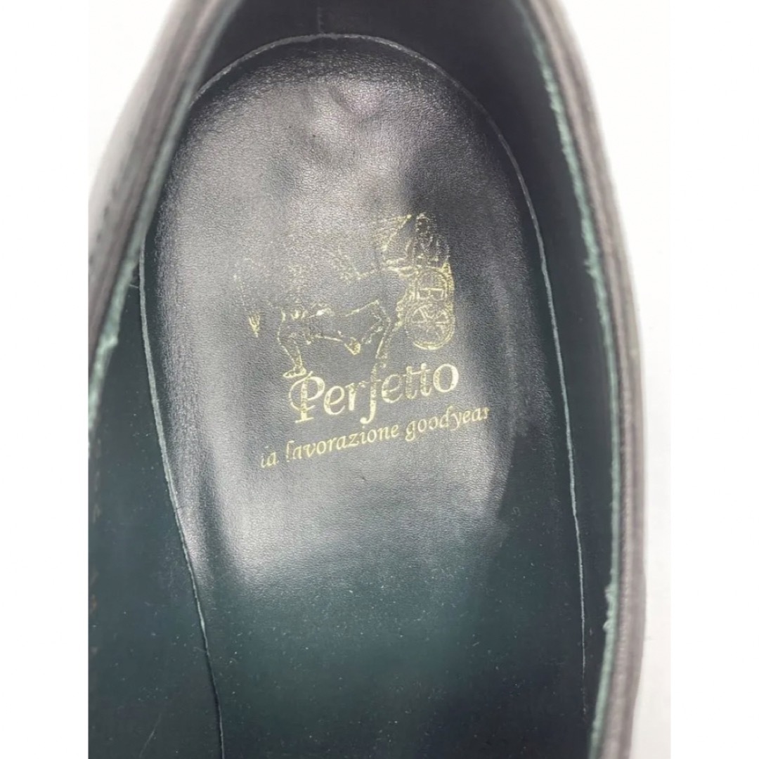 PERFETTO ペルフェット オックスフォードストレートチップの通販 by