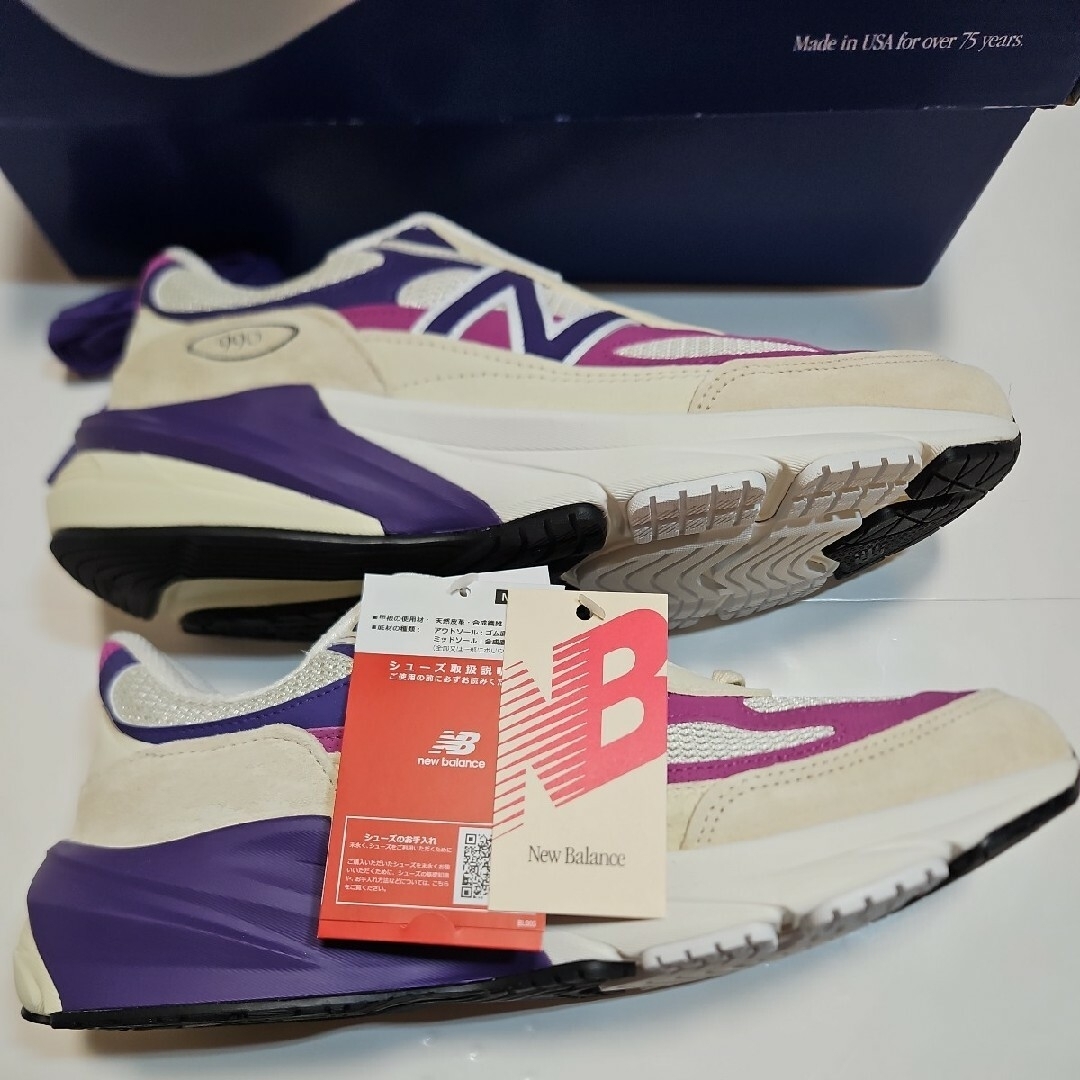 大谷翔平着用モデル New Balance 990v6 Magenta 28cm