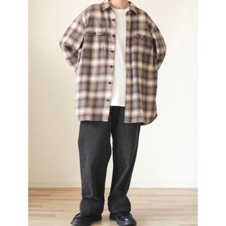 00s  Levi's オンブレチェック ネルシャツ シャドーチェック