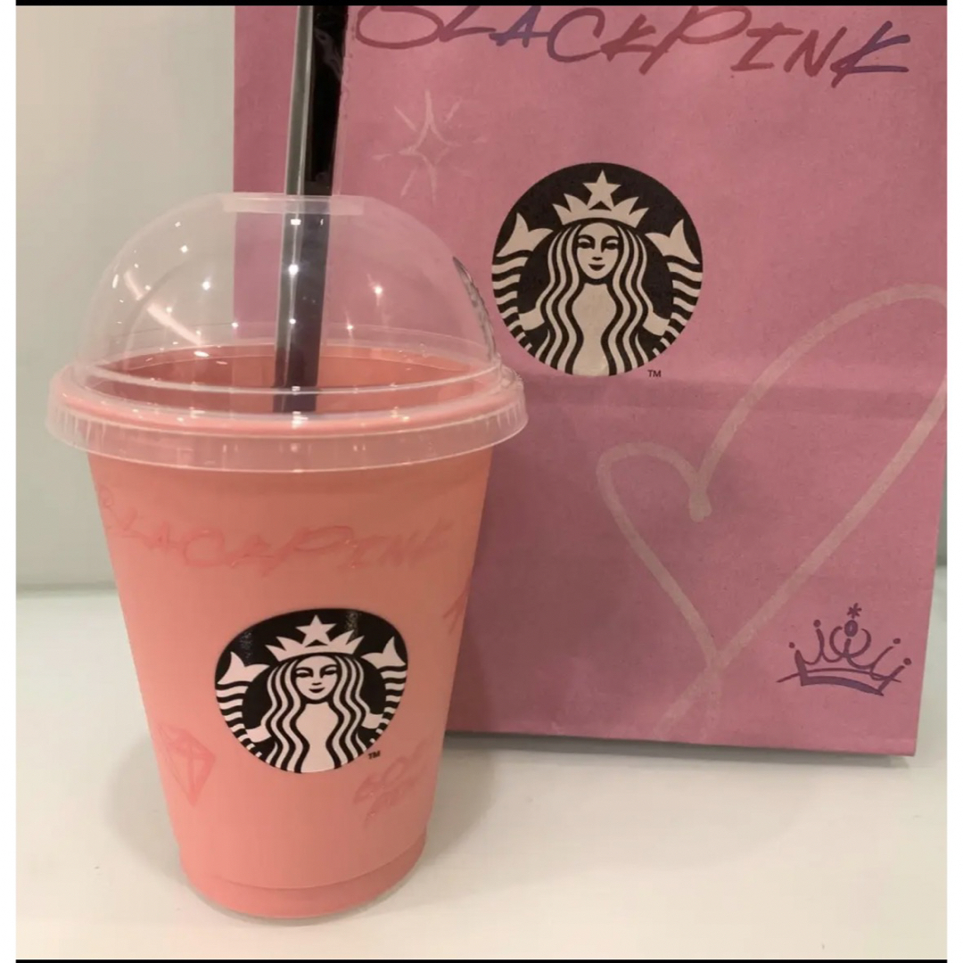 Starbucks   日本未発売BLACKPINK Starbucks コラボ リユーザブル