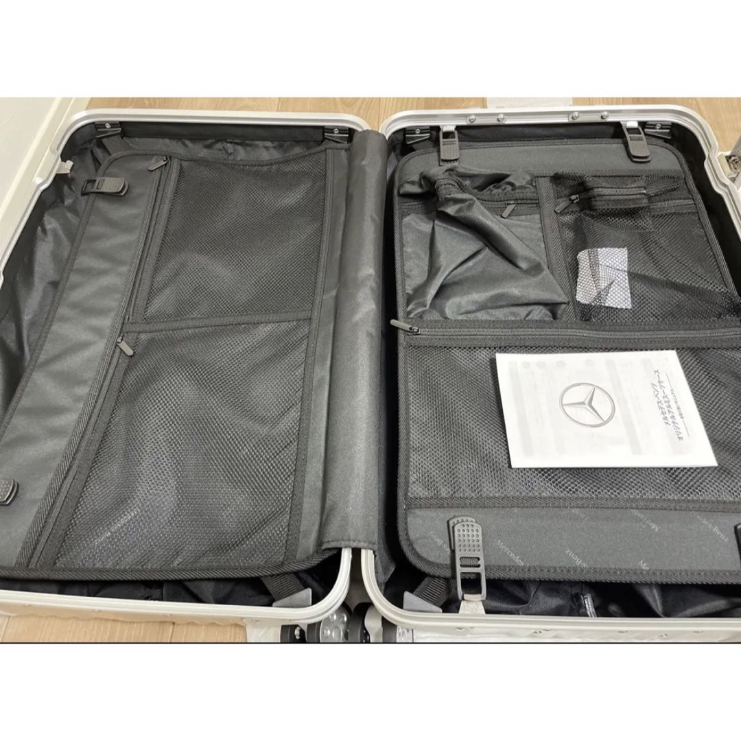 メルセデスベンツ　アルミスーツケース　６５リットル メンズのバッグ(トラベルバッグ/スーツケース)の商品写真