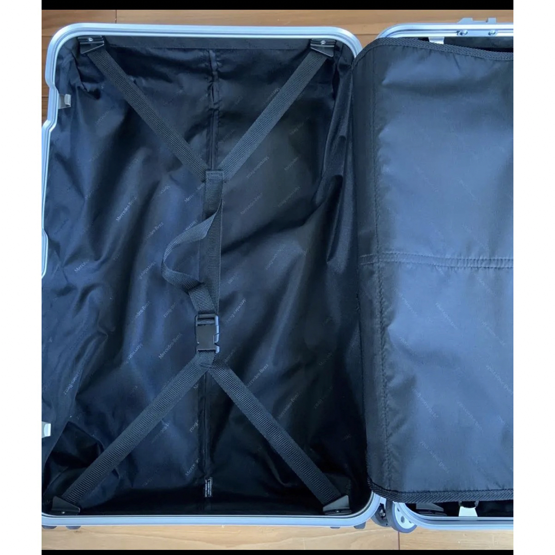 メルセデスベンツ　アルミスーツケース　６５リットル メンズのバッグ(トラベルバッグ/スーツケース)の商品写真