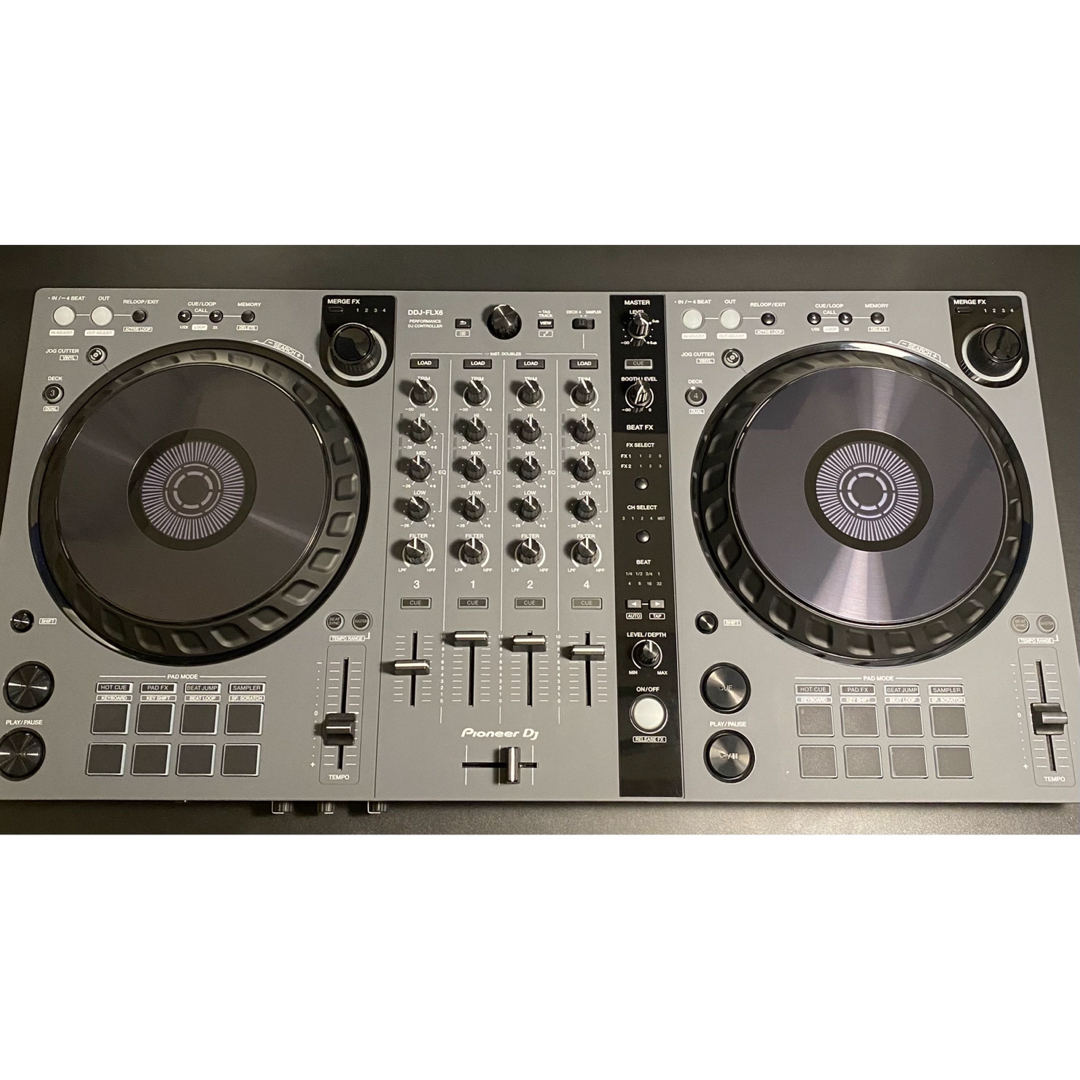 Pioneer(パイオニア)のPioneer DJ DDJ-FLX6-GT 楽器のDJ機器(DJコントローラー)の商品写真