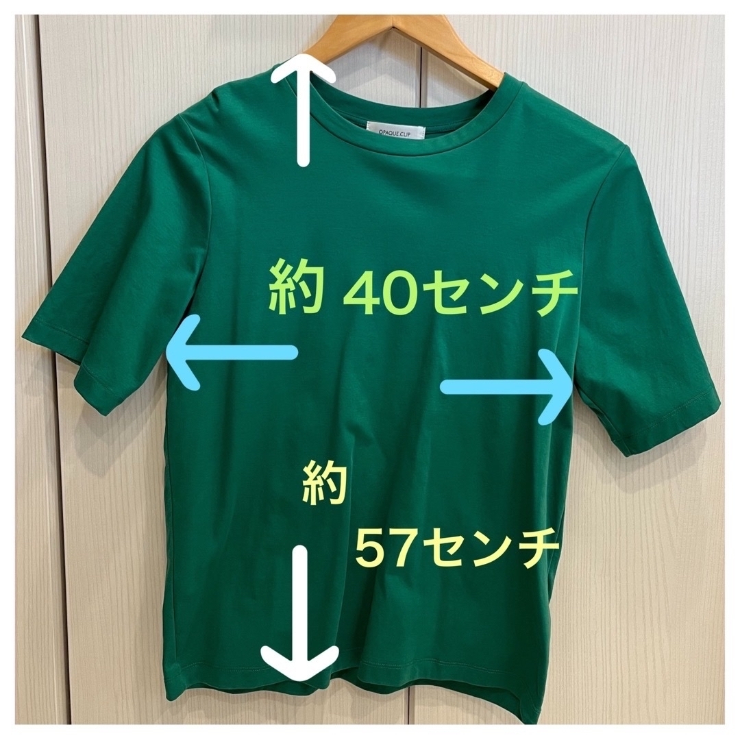 OPAQUE.CLIP(オペークドットクリップ)の【試着のみ】アイスタッチ　シルキーコットン　Tシャツ　接触冷感　まとめ売り レディースのトップス(Tシャツ(半袖/袖なし))の商品写真