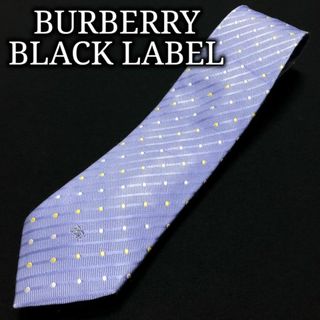 バーバリーブラックレーベル(BURBERRY BLACK LABEL)のバーバリーブラックレーベル ロゴドット スカイブルー ネクタイ A105-T13(ネクタイ)