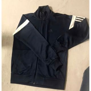 アディダス(adidas)の【超美品】 アディダス　ジャージ　トラックジャケット　紺　M　メンズ(ジャージ)