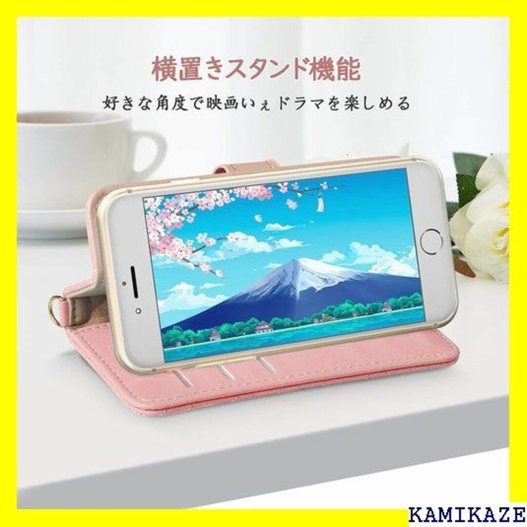 ☆在庫処分 OPPO Reno3 A ケース 手帳型 薔薇 Reno3 Aピンク スマホ/家電/カメラのスマホ/家電/カメラ その他(その他)の商品写真