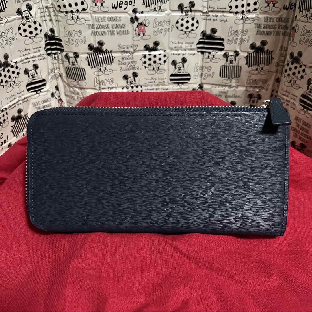 PORTER - PORTER ポーター長財布 カレント L字ファスナー ネイビー!美