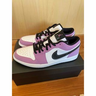 ナイキ(NIKE)のNIKE AIR JORDAN 1 LOW SE 30cm   VIOLET(スニーカー)