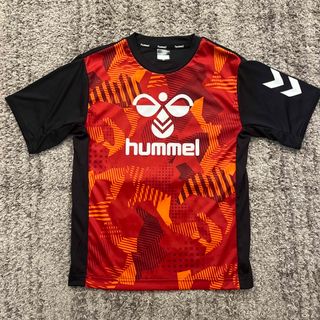 ヒュンメル(hummel)のhummel プラクティスシャツ　140cm レッド(ウェア)