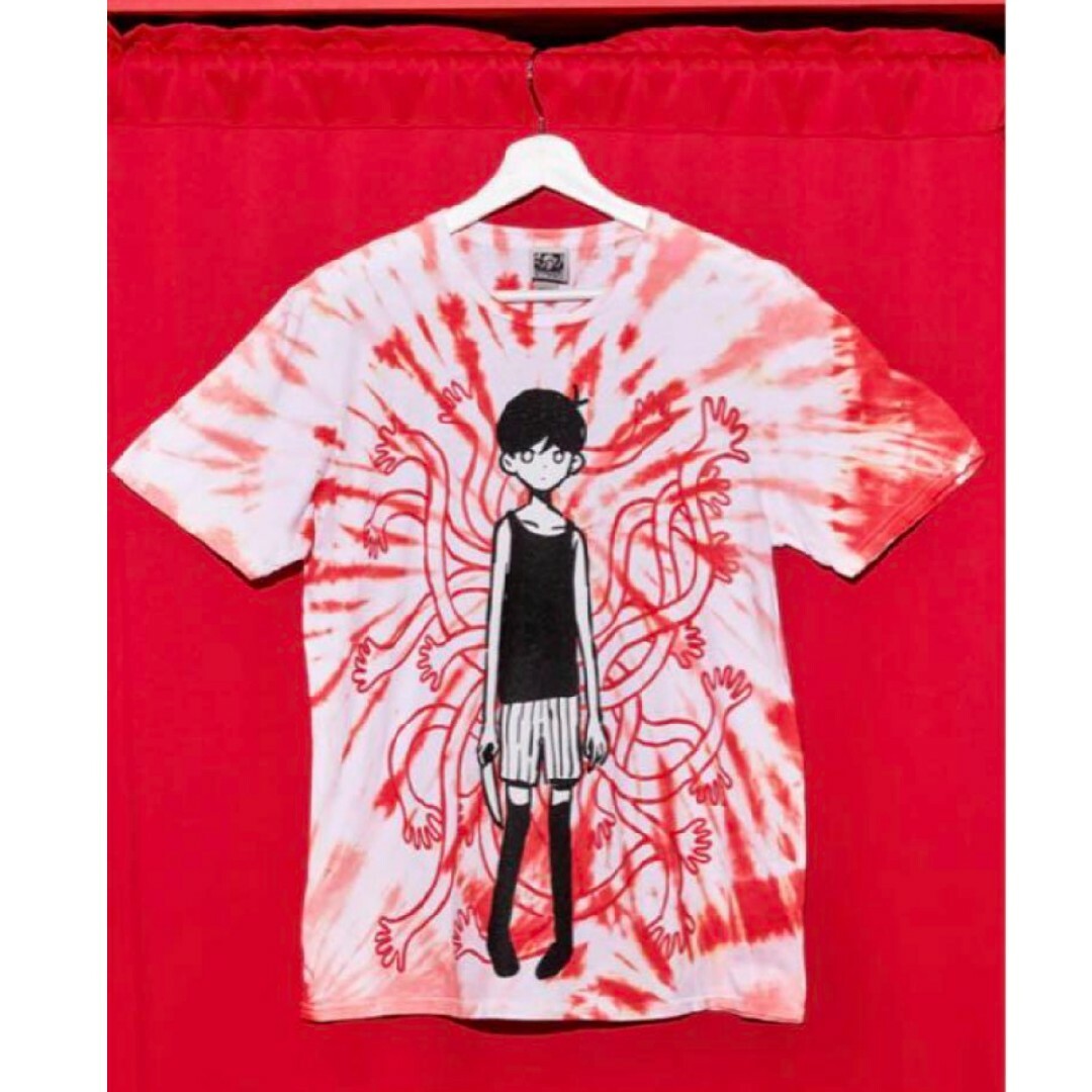 OMORI tie-dye T-shirt エンタメ/ホビーのおもちゃ/ぬいぐるみ(キャラクターグッズ)の商品写真