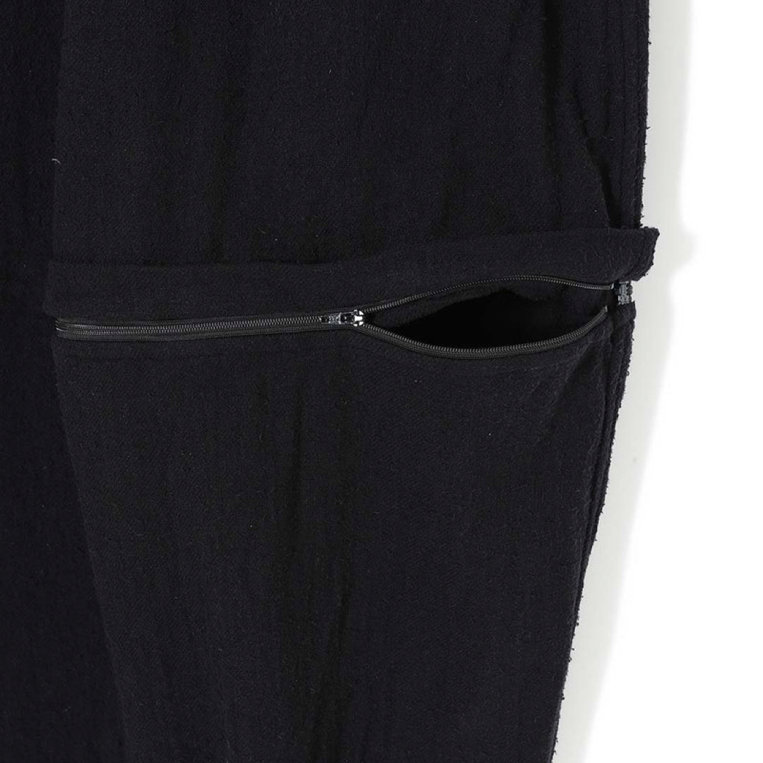 シルクネップビエラ コンバーティブルパンツ コモリ 23ss