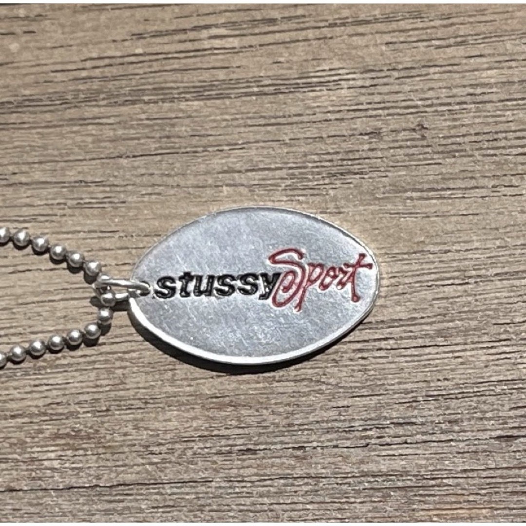 STUSSY SPORT ステューシースポーツ限定silverネックレス