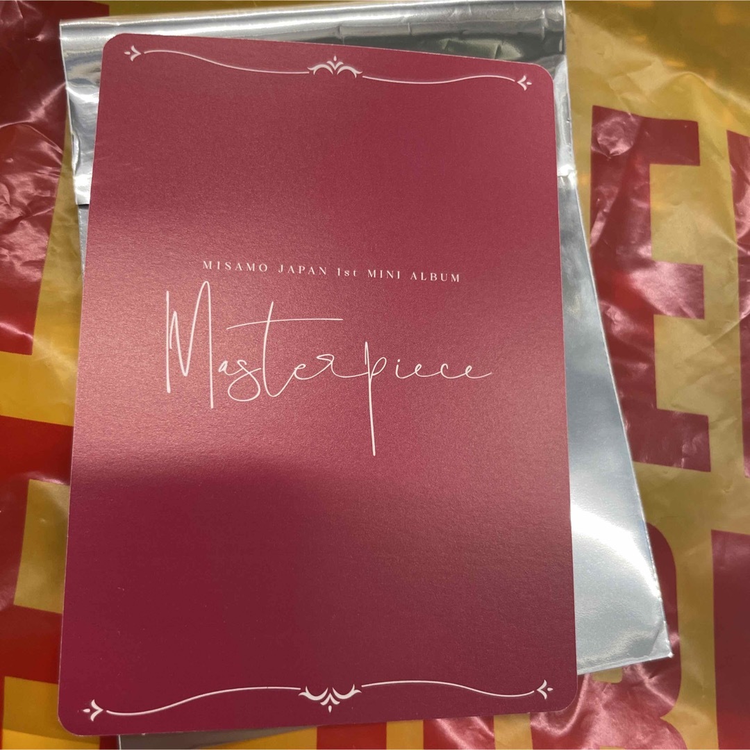 TWICE(トゥワイス)のサナ ラキドロ タワレコ トレカ ミサモ misamo mastarpiece エンタメ/ホビーのCD(K-POP/アジア)の商品写真
