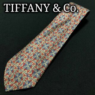 ティファニー(Tiffany & Co.)のティファニー 小紋 グレー ネクタイ A105-U15(ネクタイ)
