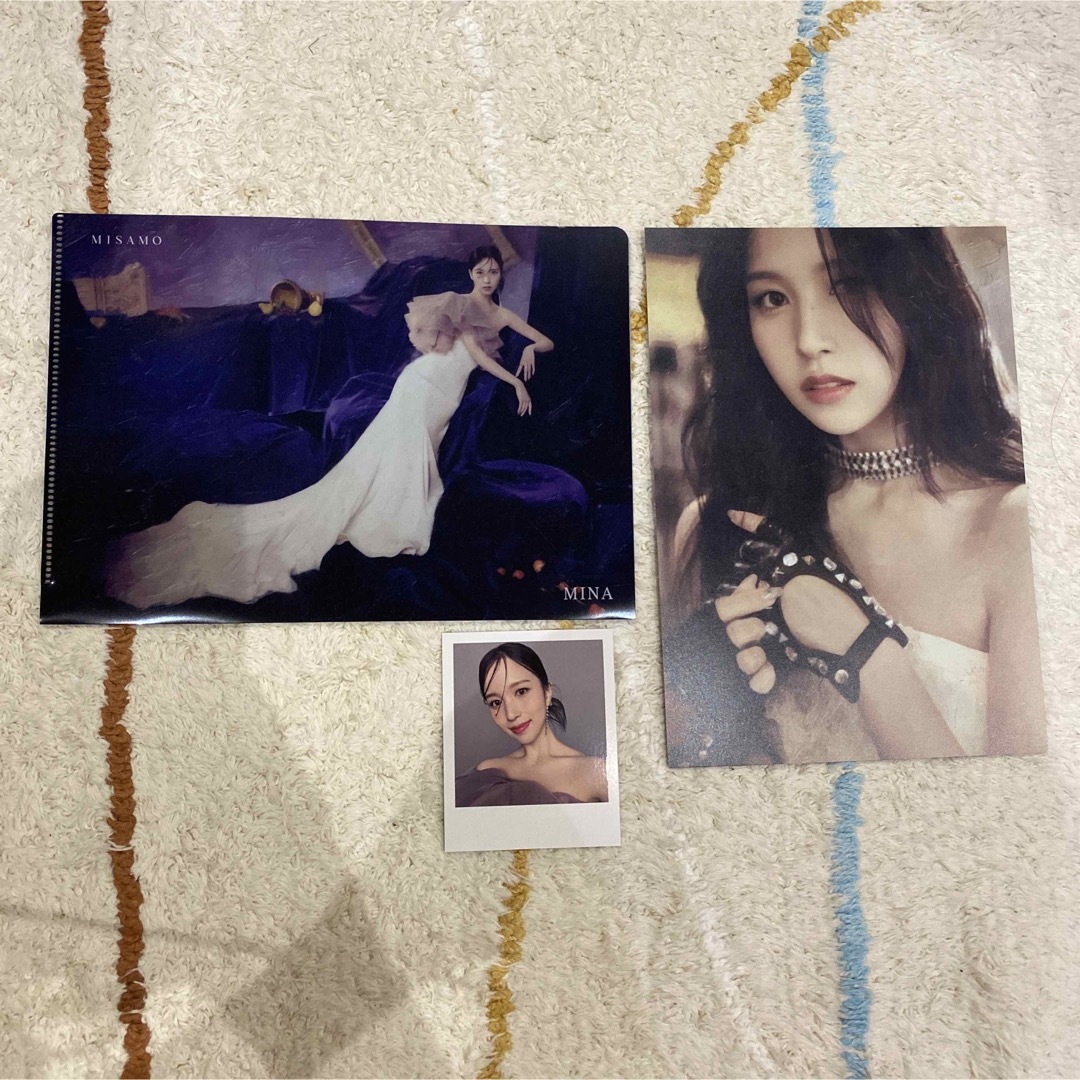 TWICE(トゥワイス)のTWICE MINA ミナ ミサモ Master piece トレカ ファイル エンタメ/ホビーのCD(K-POP/アジア)の商品写真