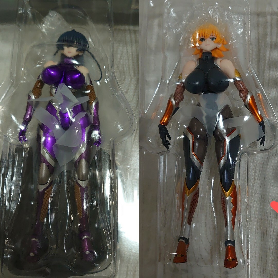 対魔忍 井河アサギ メタリック 井河さくら セット アクション