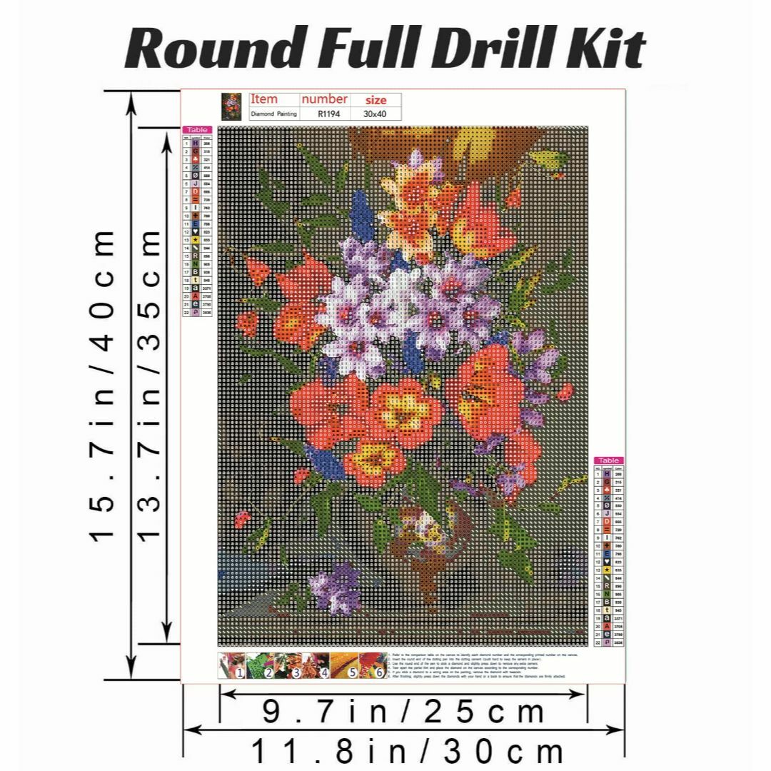 最高品質の ダイヤモンドアートキット 40×80 手芸、ビーズ