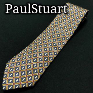 ポールスチュアート(Paul Stuart)のポールスチュアート チェック ネイビー ネクタイ A105-U18(ネクタイ)