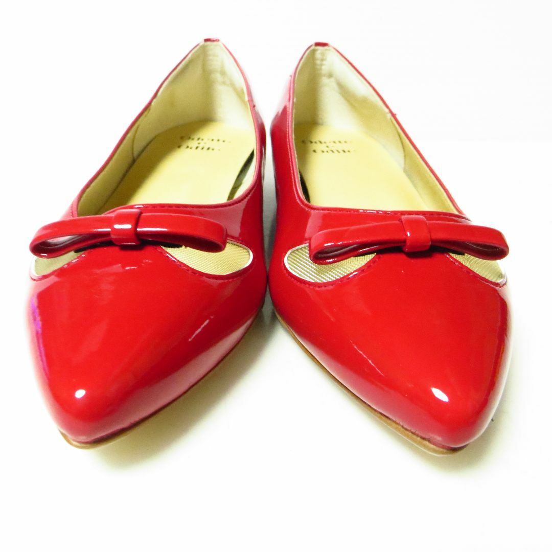 Odette e Odile(オデットエオディール)のほぼ未使用 オデットエオディール フラットシューズ ローヒール 22.5㎝ レディースの靴/シューズ(ハイヒール/パンプス)の商品写真
