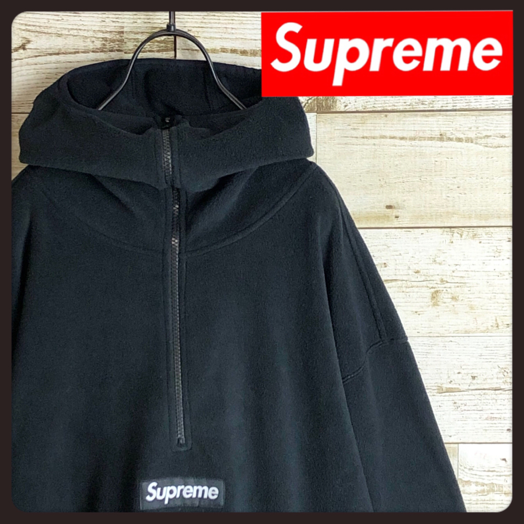 即完売 Supreme シュプリーム フリース ジャケット ボックスロゴ入り