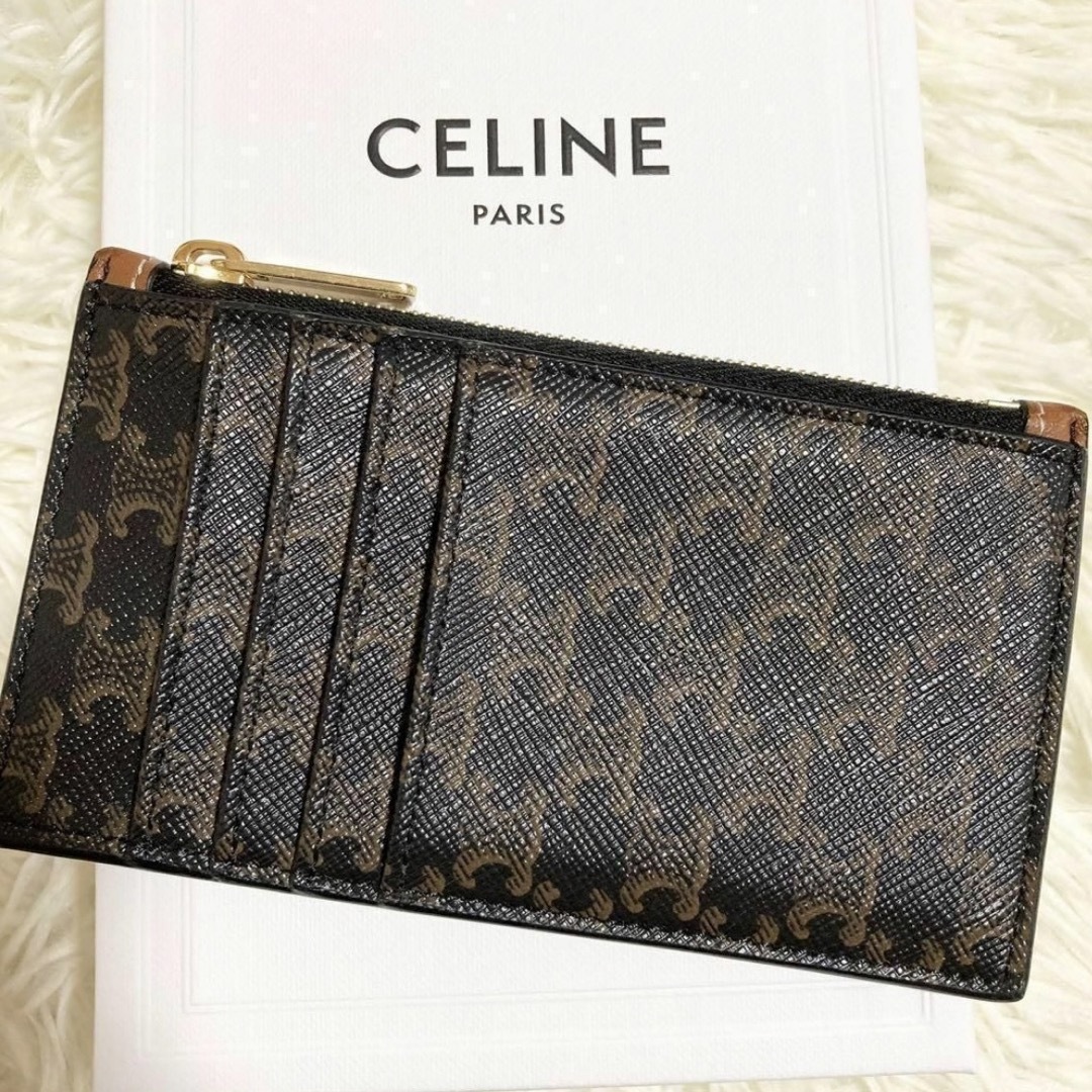 CELINE セリーヌ マカダム柄 コインケース カードケース コインケース